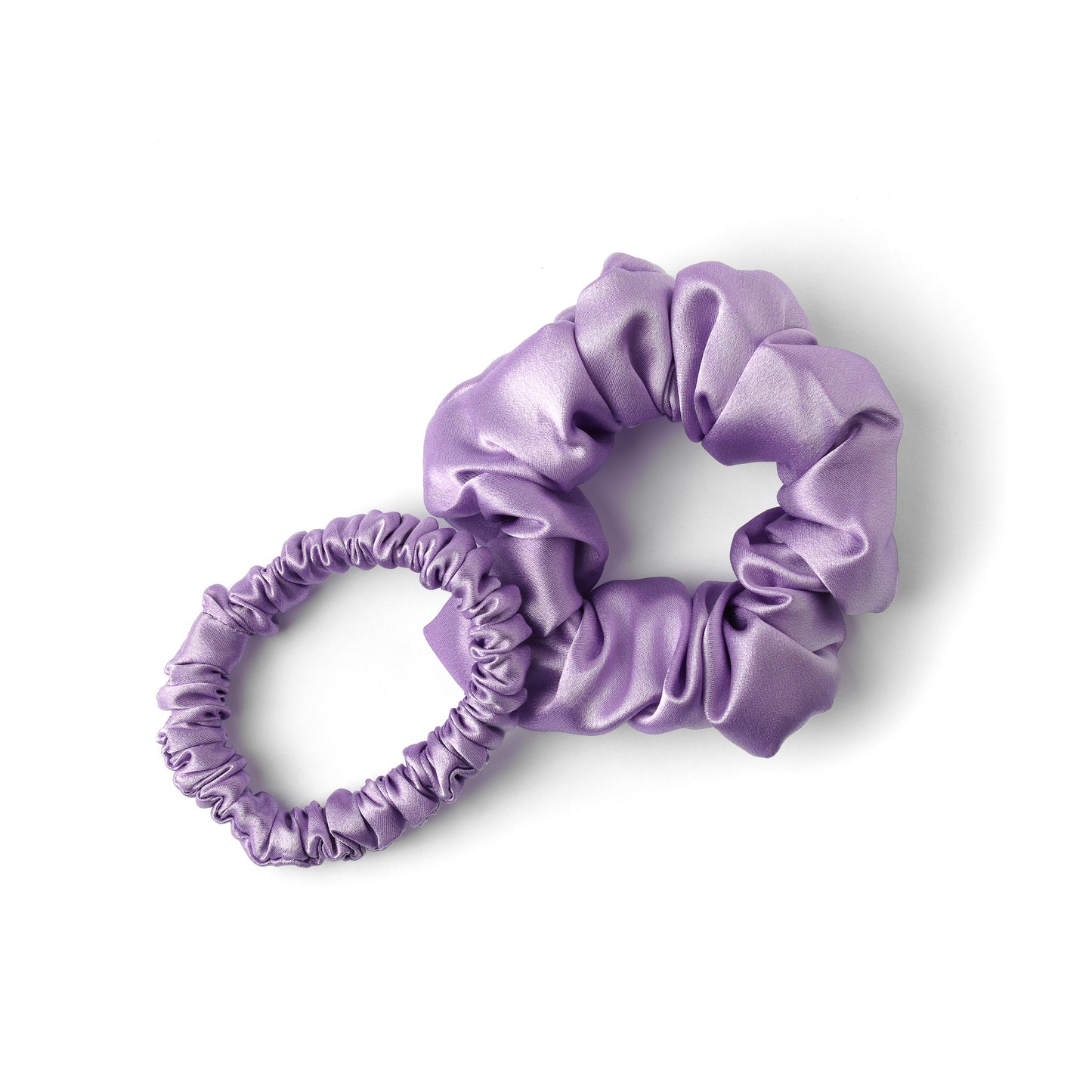 Silk scrunchies