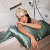 Silk sleeping cap