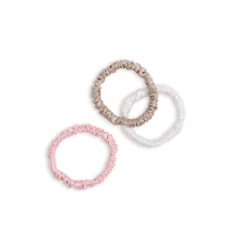 siidistpatsikumm Silk hair scrunchies 22 momme