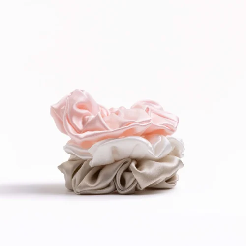 Silk hair scrunchies 22 momme