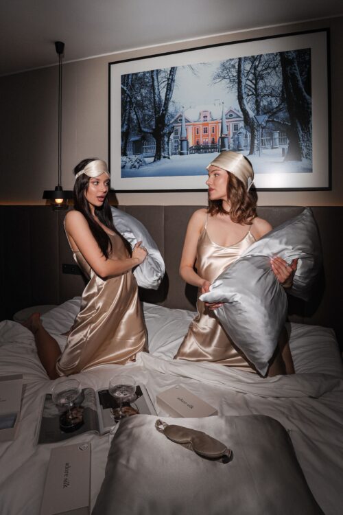 Silk nightdress